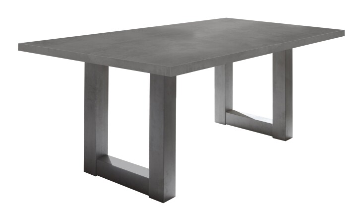Esstisch >Big System< in graphit / graphit - 180x75x90cm (BxHxT)