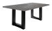 Esstisch >Big System< in schwarzstahl / graphit - 180x75x90cm (BxHxT)