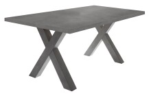 Esstisch >Big System< in graphit / graphit - 200x75x100cm (BxHxT)