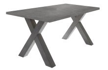 Esstisch >Big System< in graphit / graphit -...