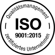 Esstisch >Big System< in schwarzstahl / plankeneiche - 200x75x100cm (BxHxT)