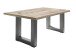 Esstisch >Big System< in graphit / sandeiche - 140x75x90cm (BxHxT)
