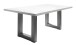 Esstisch >Big System< in graphit / weiß matt lack - 180x75x90cm (BxHxT)