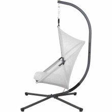 Hängesessel >YOBAYA< in anthrazit, Easy Grey - 106x195x123 (BxHxT)