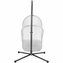 Hängesessel >YOBAYA< in anthrazit, Easy Grey - 106x195x123 (BxHxT)