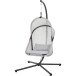 Hängesessel >YOBAYA< in anthrazit, Easy Grey - 106x195x123 (BxHxT)