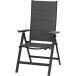 Klappstuhl >Tesoro< in matt anthrazit, royal grau - 68x110x59 (BxHxT)