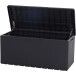 Kissenbox >Portonovo< in anthrazit - 123,7x58,7x54,5 (BxHxT)
