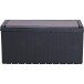 Kissenbox >Portonovo< in anthrazit - 123,7x58,7x54,5 (BxHxT)