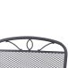 Gartenbank >Elda< in matt-anthrazit - 107,5x94x65 (BxHxT)