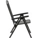 Klappstuhl >Elda< in matt-anthrazit, Stahl pulverbeschichtet - 60x103x65 (BxHxT)
