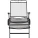 Rollliege >Elda< in matt-anthrazit, Stahl pulverbeschichtet - 195x57x82 (BxHxT)