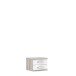 Nachtkommode >Rondino< in Sandeiche / Weiss Glanz - 50,4x41,4x46cm (BxHxT)