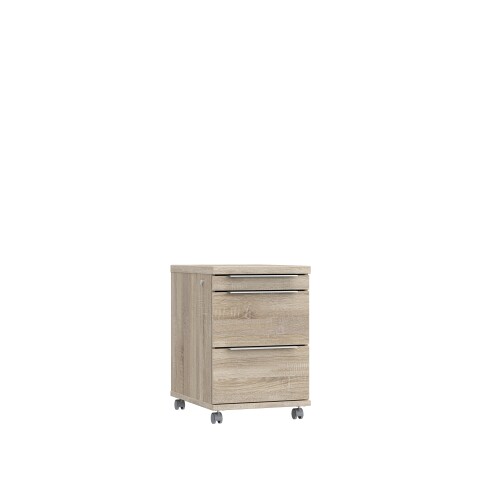 Rollcontainer >Calpe< in Sonoma Eiche - 42,3x61,4x53cm (BxHxT)