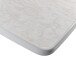 Bistrotisch >100/W KT< in Marmor weiß, mecalit®-PRO - 72x60cm (HxD)