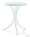 Bistrotisch >100/W KT< in Marmor weiß, mecalit®-PRO - 72x60cm (HxD)