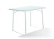 Klapptisch >120/ W KT< in Mamor weiß, mecalit®-PRO - 115x72x70cm (BxHxT)