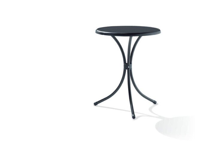 Bistrotisch >200/ G KT< in Schiefer anthrazit, mecalit®-PRO - 72x60cm (HxD)