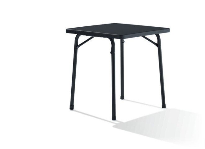 Klapptisch >211/ G KT< in Schiefer anthrazit, mecalit®-PRO - 69x72x69cm (BxHxT)
