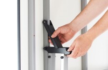 Gartentisch >5330-20< in Schiefer anthrazit, Polytec® - 80x73x80cm (BxHxT)