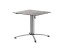 Gartentisch >5330-21< in Beton hell, Polytec® - 80x73x80cm (BxHxT)