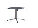 Gartentisch >5330-30< in Schiefer anthrazit, Polytec® - 80x73x80cm (BxHxT)