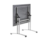 Gartentisch >5360-20< in Schiefer anthrazit, Polytec® - 120x73x80cm (BxHxT)