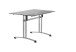 Gartentisch >5360-21< in Beton hell, Polytec® - 120x73x80cm (BxHxT)