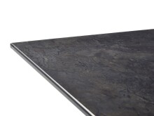 Gartentisch >5360-30< in Schiefer anthrazit, Polytec® - 120x73x80cm (BxHxT)