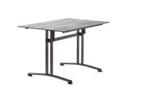 Gartentisch >5360-31< in Beton hell, Polytec® -...