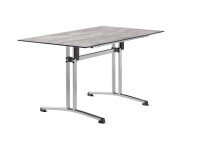 Gartentisch >5375-21< in Beton hell, Polytec® -...