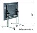 Gartentisch >5375-30< in Schiefer anthrazit, Polytec® - 140x73x80cm (BxHxT)
