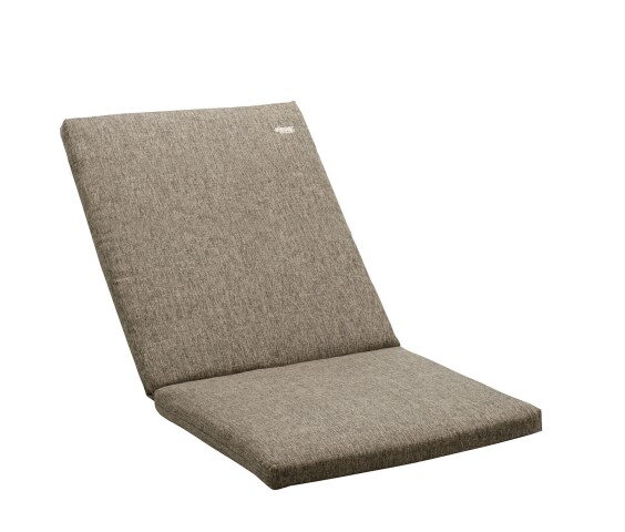 Polsterauflage >5530 4951< in Marone, Polypropylen - 107x4x49cm (BxHxT)