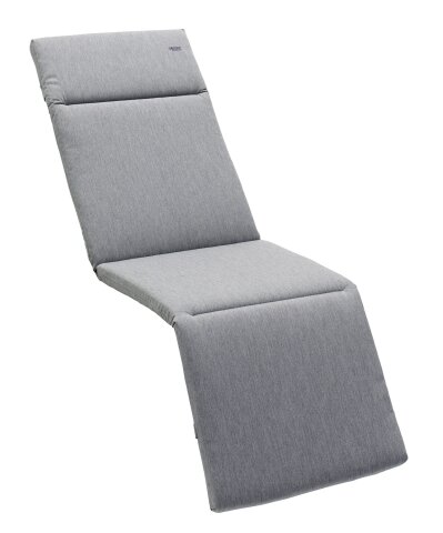 Polsterauflage >5550 4925< in Grau, Polyarcryl/Dralon® - 164x4x49cm (BxHxT)