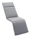 Polsterauflage >5550 4925< in Grau, Polyarcryl/Dralon® - 164x4x49cm (BxHxT)