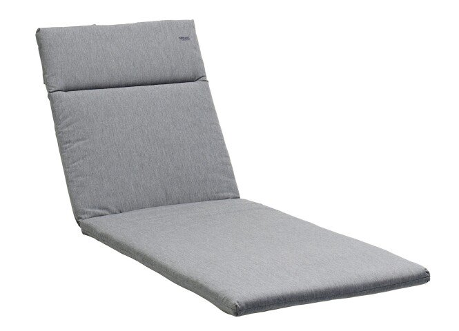 Polsterauflage >5560 4925< in Grau, Polyarcryl/Dralon® - 193x4x59cm (BxHxT)