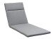 Polsterauflage >5560 4925< in Grau, Polyarcryl/Dralon® - 193x4x59cm (BxHxT)