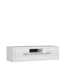 TV-Board >L-Light< in Weiß - 157,7x43,5x52cm (BxHxT)