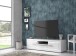 TV-Board >L-Light< in Weiß - 157,7x43,5x52cm (BxHxT)