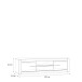 TV-Board >L-Light< in Weiß - 157,7x43,5x52cm (BxHxT)