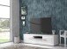 TV-Board >L-Light< in Weiß - 157,7x43,5x52cm (BxHxT)