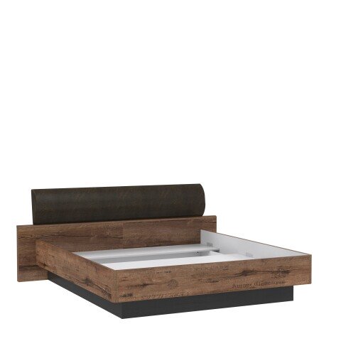 Bett >Jacky< Script-Schlammeiche B/H/T ca. 219,8x90,2x212,3cm