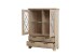 Hochschrank >Nepal< Fichte Dekor und Klarglas - 120,3x161,2x45cm (BxHxT)