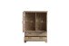 Hochschrank >Nepal< Fichte Dekor und Klarglas - 120,3x161,2x45cm (BxHxT)