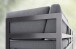 Gartenlounge-Bank >Adelaide< (3-Sitzer) in hellgrau - 213x81x69 (BxHxT)