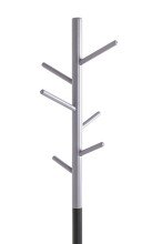 Garderobenständer >54524< in grau, schwarz - 170x36 (HxD)