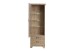 Vitrine >Nepal< in Fichte Dekor und Klarglas - 75,6x209,2x45cm (BxHxT)