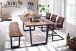 Tischplatte >CALABRIA< in naturfarben - 160x2,5x90 (BxHxT)