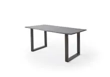 Tischplatte >CALABRIA< in Grau - 180x2,5x90 (BxHxT)