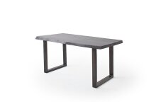 Tischplatte >CALABRIA< in Grau - 220x5,5x100 (BxHxT)